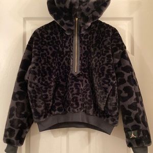 Jordan leopard jacket. Never worn.